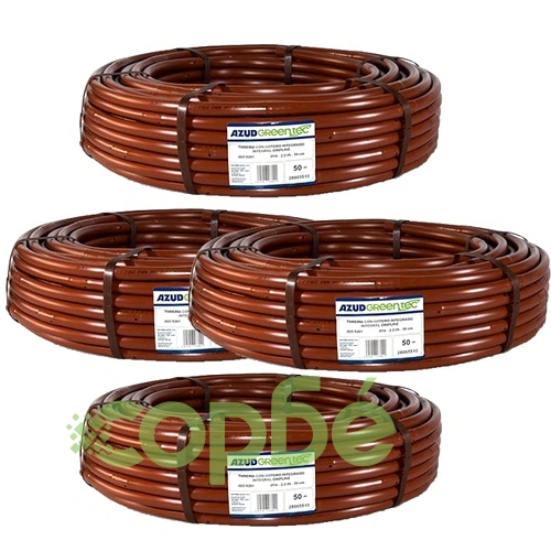 Тръба капкова кафява 200м. ф16 0,35м 2,0л.час AZUD ➤ топ цена ➤ sorbe.bg