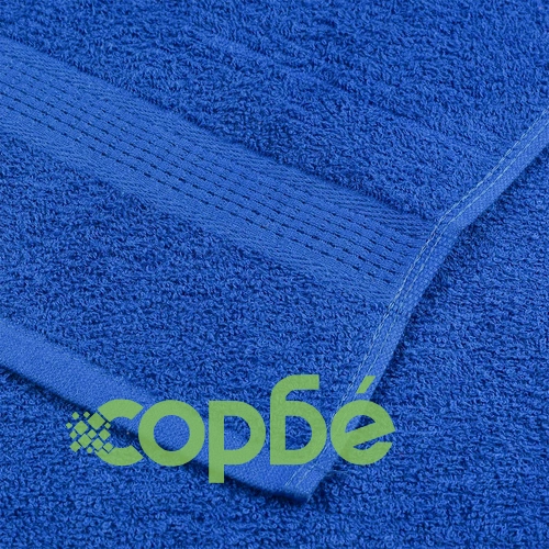 Кърпи за баня 2 броя сини 100x200 см 360 gsm 100% памук ➤ топ цена ➤ sorbe.bg