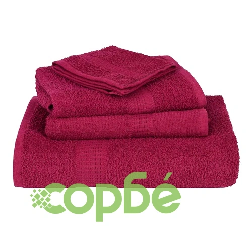 Кърпи FROGN 4 броя, бордо, 100% памук, 100x200 см, 360 г/м² ➤ топ цена ➤ sorbe.bg