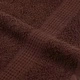 Комплект 10 кафяви хавлиени кърпи за баня 100x150 см 360 gsm 100% памук