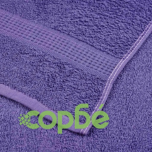 Кърпи за баня 2 броя лилави 100x200 см 360 gsm 100% памук ➤ топ цена ➤ sorbe.bg