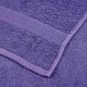 Кърпи за баня 2 броя лилави 100x200 см 360 gsm 100% памук