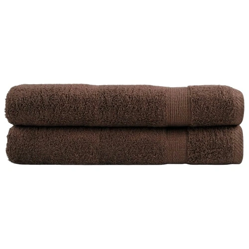 Кърпи SOLUND 2 бр, кафяви, 100x200 см, 100% памук, 600 g/m² ➤ топ цена ➤ sorbe.bg