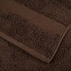 Кърпи SOLUND 2 бр, кафяви, 100x200 см, 100% памук, 600 g/m²