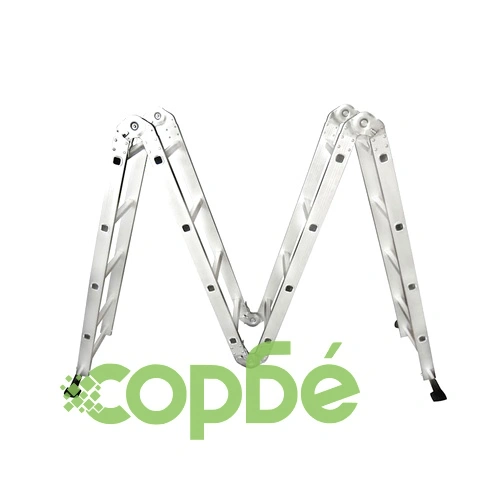 Многофункционална алуминиева стълба 16 стъпала 150 кг ➤ топ цена ➤ sorbe.bg