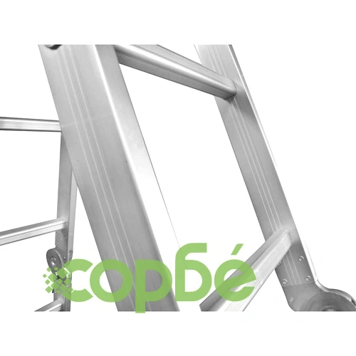 Многофункционална алуминиева стълба 16 стъпала 150 кг ➤ топ цена ➤ sorbe.bg