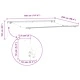 Сенник Ръчен Бял 3,5 x 2,5 m Метална Конструкция с UV Защита