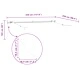 Сенник Антрацит 3,5 x 2,5 m с Метална Конструкция и UV Защита