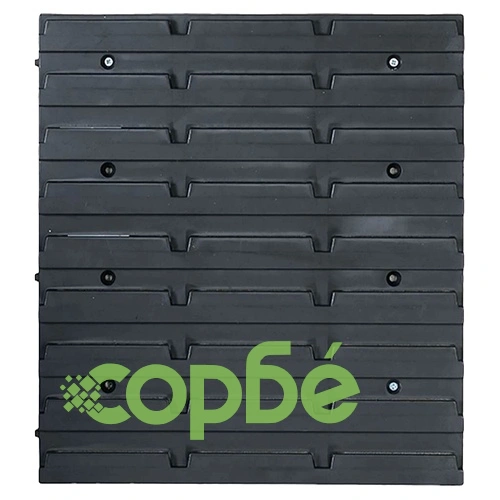 Стенен органайзер с 136 части за инструменти и дребни предмети - червено и черно ➤ топ цена ➤ sorbe.bg