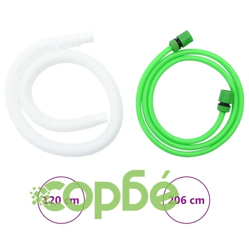 Сгъваем резервоар за вода с кран 100 л PVC 40x80 см ➤ топ цена ➤ sorbe.bg