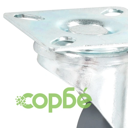 Комплект 32 броя въртящи се колелца 50 мм TPR с поцинкована рамка ➤ топ цена ➤ sorbe.bg