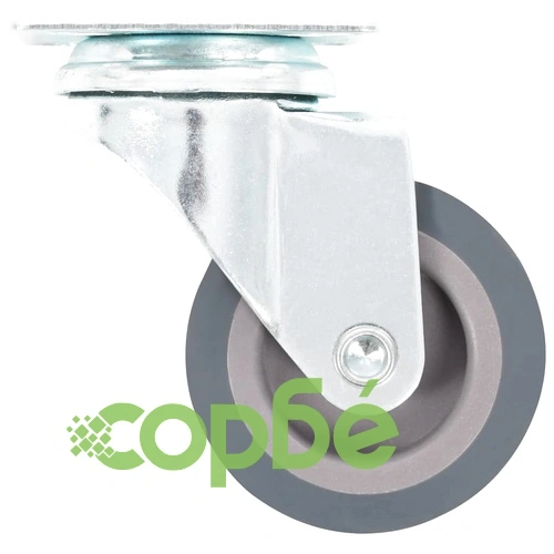 Комплект 32 броя въртящи се колелца 50 мм TPR с поцинкована рамка ➤ топ цена ➤ sorbe.bg