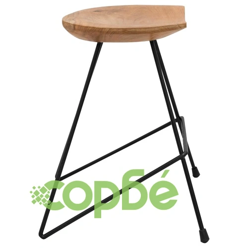 Табуретки от масивно тиково дърво, комплект 2 бр, 40x40x46 см ➤ топ цена ➤ sorbe.bg