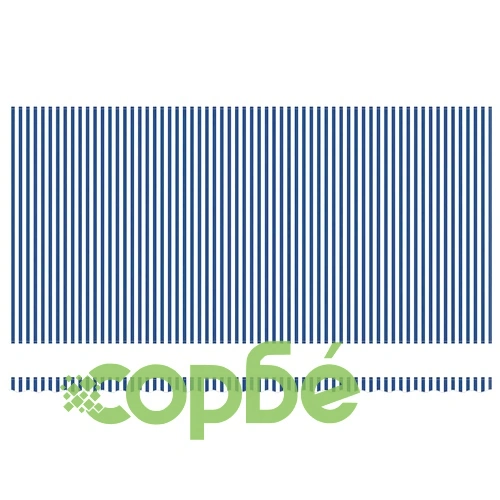 Ръчен сгъваем навес с LED осветление син и бял 6x3 м плат и метал ➤ топ цена ➤ sorbe.bg