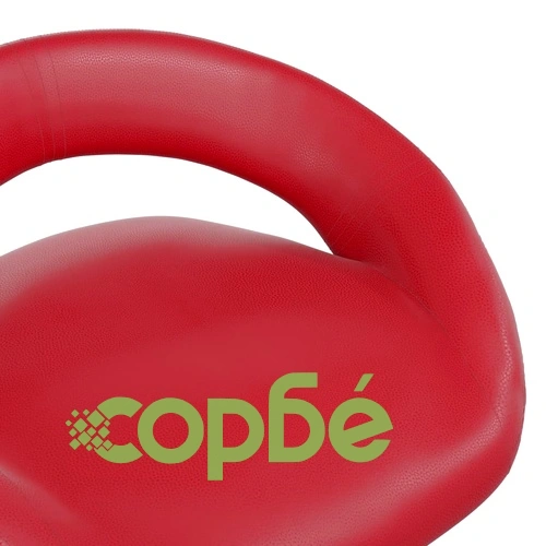 Въртящи се трапезни столове 4 бр виненочервени изкуствена кожа с газов механизъм ➤ топ цена ➤ sorbe.bg