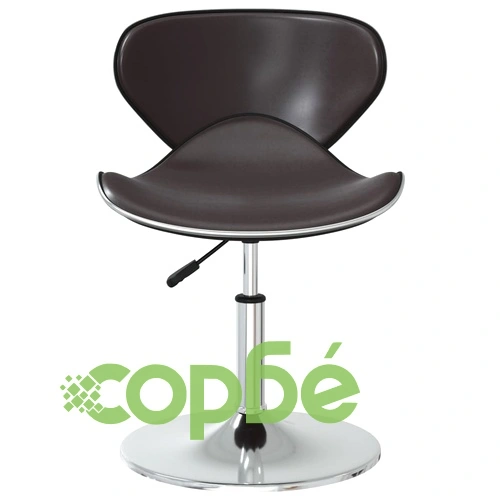 Трапезни столове, 6 бр, кафяви, изкуствена кожа, въртящи се, с регулируема височина ➤ топ цена ➤ sorbe.bg