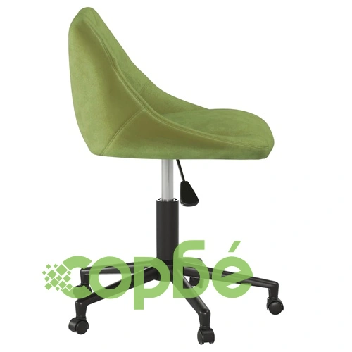 Въртящи се трапезни столове от кадифе, 6 бр, светлозелени, размер 46 x 44 x (67,5-79) см ➤ топ цена ➤ sorbe.bg