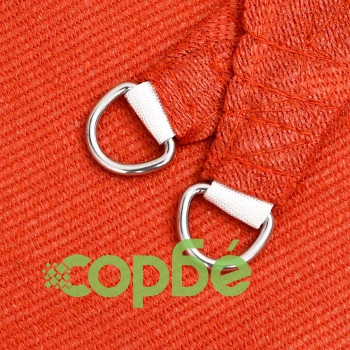 Сенник за градина 160 г/м² квадратен, 7x7 м, оранжев, HDPE ➤ топ цена ➤ sorbe.bg