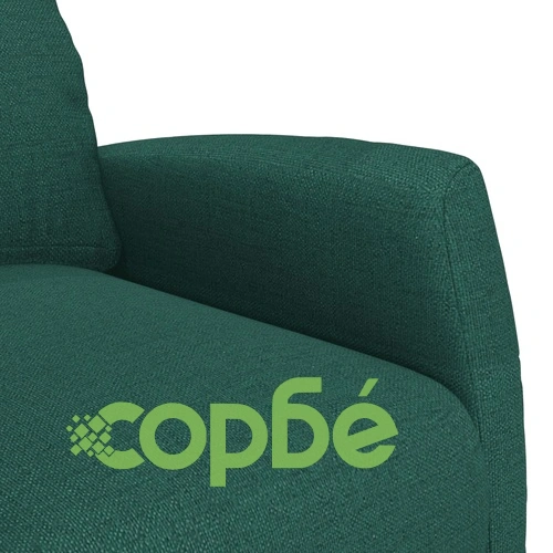 Изправящ стол с електрическо повдигане, тъмнозелен текстил, 65x97x104,5 см ➤ топ цена ➤ sorbe.bg