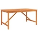 Комплект за градинско хранене от 7 части от масивна акациева дървесина