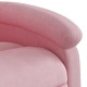 Масажен реклайнер стол с функция за изправяне, розов кадифе 71x86,5x99,5 см