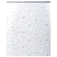 Матирано фолио за прозорци с шарка цветя, PVC, 90x500 см, 4 бр. с 4 скрапера