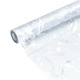 Матирано фолио за прозорци с шарка цветя, PVC, 90x500 см, 4 бр. с 4 скрапера