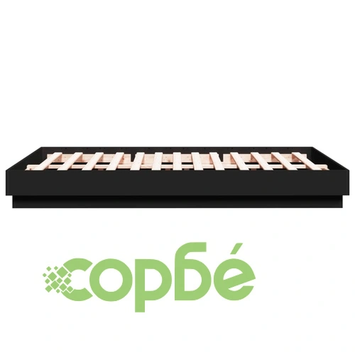 Рамка за легло с LED осветление, инженерно дърво, 120x200 см ➤ топ цена ➤ sorbe.bg