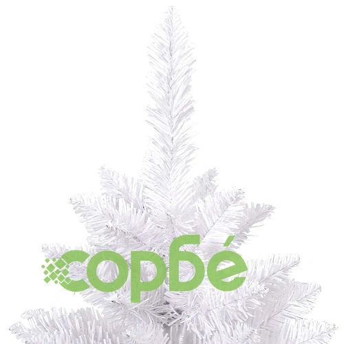 Изкуствена коледна елха 240 см, 300 LED лампички, PVC и метал ➤ топ цена ➤ sorbe.bg