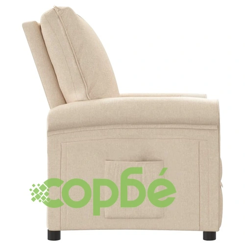 Наклоняем стол от текстил, кремав, 70 x 90 x 98 см ➤ топ цена ➤ sorbe.bg