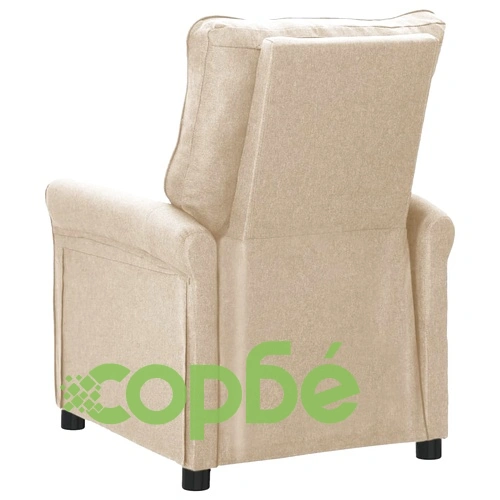 Наклоняем стол от текстил, кремав, 70 x 90 x 98 см ➤ топ цена ➤ sorbe.bg