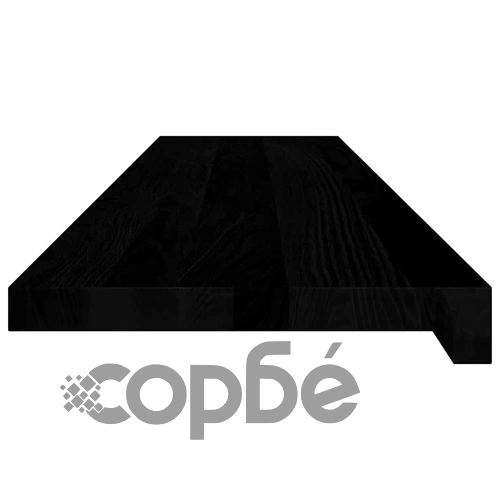 Стълбищни стъпала от масивен дъб, 4 бр, тъмнокафяви, 110x30x2 см ➤ топ цена ➤ sorbe.bg