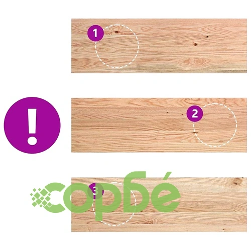 Стълбищни стъпала от масивен дъб, 2 бр, 80x30x2 см, необработени ➤ топ цена ➤ sorbe.bg