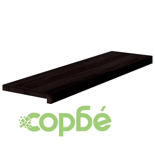 Стълбищни стъпала от масивен дъб, 2 бр, тъмнокафяви, 90x30x2 см ➤ топ цена ➤ sorbe.bg