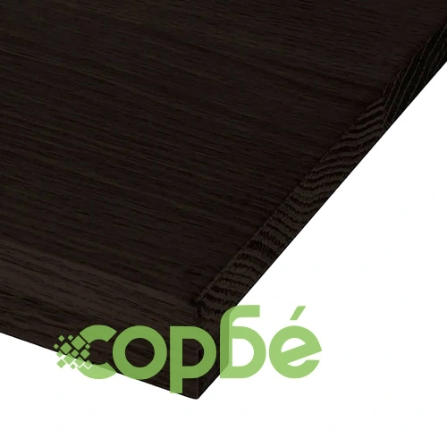 Стълбищни стъпала от масивен дъб, 2 бр, тъмнокафяви, 100x30x2 см ➤ топ цена ➤ sorbe.bg