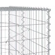 Габионна кошница, 400x100x200 см, поцинковано желязо