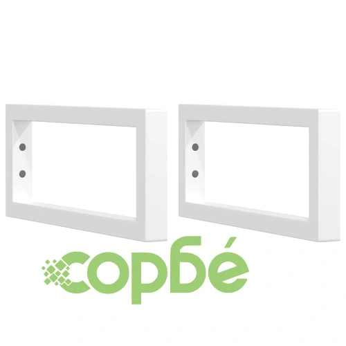 Стенен рафт за мивка от масивно акациево дърво и стомана, 80 x 40 x 4 см ➤ топ цена ➤ sorbe.bg