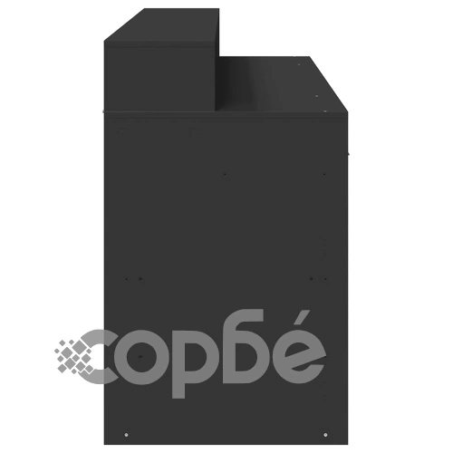 Гейминг бюро с RGB LED осветление, черно, 140x55x91 см, инженерно дърво ➤ топ цена ➤ sorbe.bg