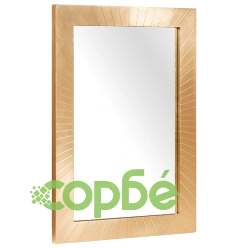 Комплект мебели за баня 4 части от масивно мангово дърво - Черен и златен 38 x 33 x 160 см ➤ топ цена ➤ sorbe.bg