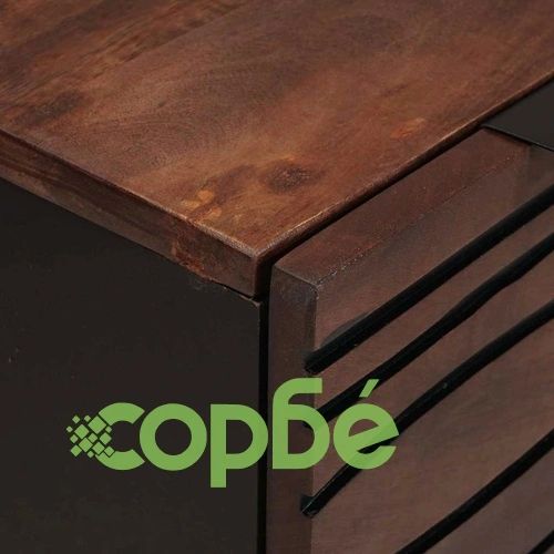 Скейтборд комплект 2 броя от масивно мангово дърво 60x33.5x75 см кафяво ➤ топ цена ➤ sorbe.bg