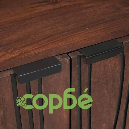 Комплект мебели за баня от масивно дърво манго 3 части кафяво 180x33x75 см ➤ топ цена ➤ sorbe.bg