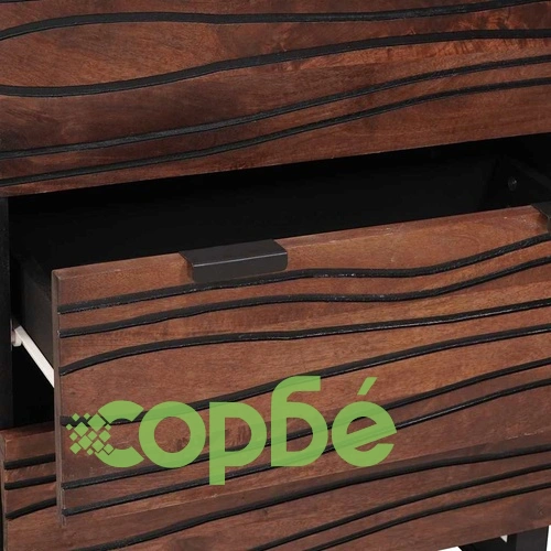 Комплект мебели за баня от масивно дърво манго 3 части кафяво 180x33x75 см ➤ топ цена ➤ sorbe.bg