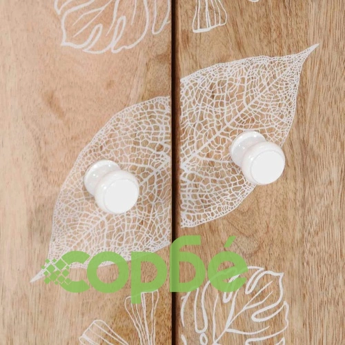 Комплект от 3 шкафа от масивно манго дърво, 60x33,5x75 см ➤ топ цена ➤ sorbe.bg