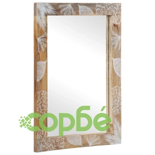 Луксозен комплект мебели за баня от 5 части от масивна мангова дървесина ➤ топ цена ➤ sorbe.bg