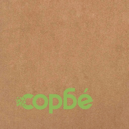 Трапезни столове от кафяво кадифе, комплект 4 броя, метална основа ➤ топ цена ➤ sorbe.bg