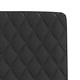 Комплект от 4 трапезни стола от изкуствена кожа, черни, 45x54x83 см