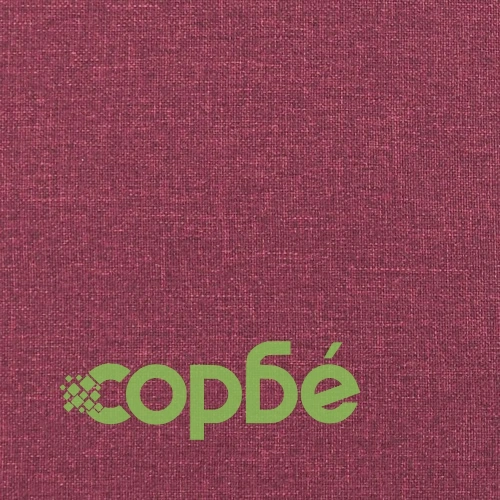 Трапезни столове, комплект от 4 броя, виненочервени, полиестерен текстил, метална рамка ➤ топ цена ➤ sorbe.bg