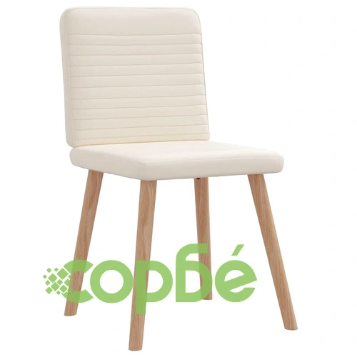 Трапезни столове от лен, комплект 4 броя, 45 x 54 x 86 см ➤ топ цена ➤ sorbe.bg