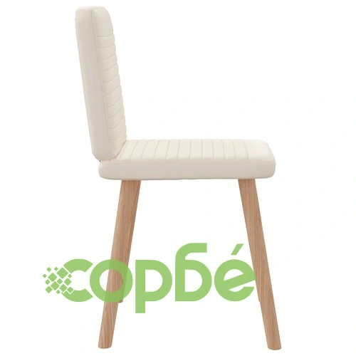 Трапезни столове от лен, комплект 4 броя, 45 x 54 x 86 см ➤ топ цена ➤ sorbe.bg