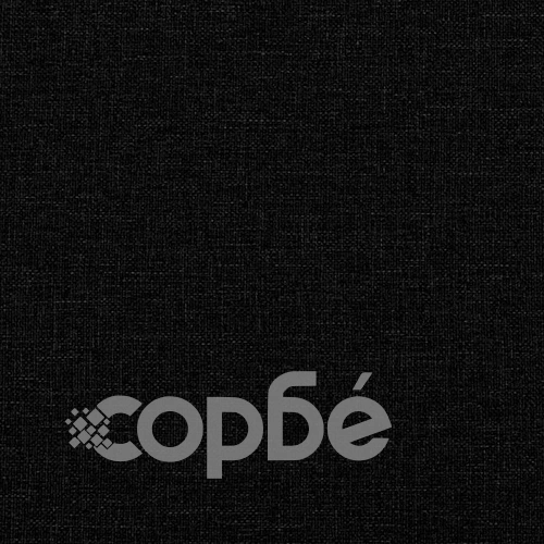 Трапезни столове, 4 броя, черни, текстил, метална рамка ➤ топ цена ➤ sorbe.bg